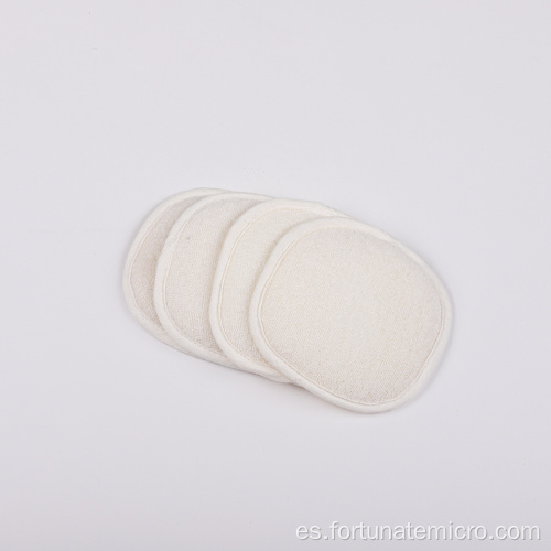 Pads de removedor de maquillaje de microfibra